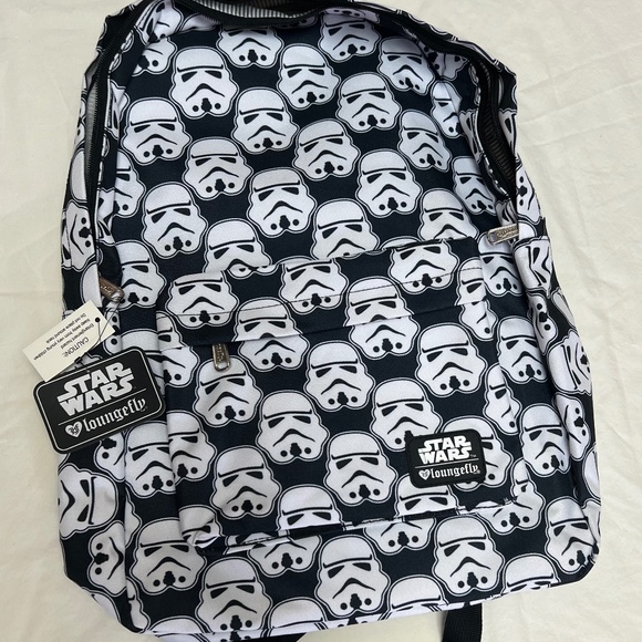 Loungefly Handbags - NWT *Authentic* LOUNGEFLY Disney Star Wars Stormtroopers Print Backpack